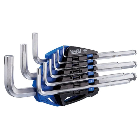 SBV TOOLS (Extra Long) Extractor Hex Key Set, 9 pcs