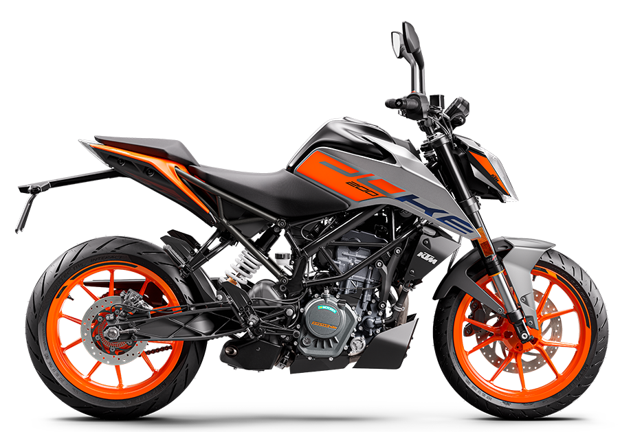 KTM 200 Duke 2023 Naked Bike | Procycles Motorbike Shop