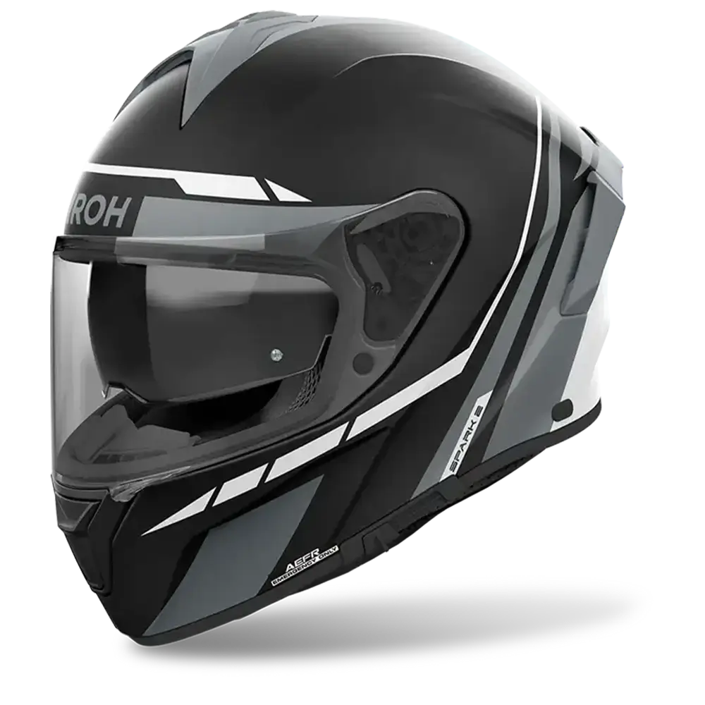 AIROH SPARK 2 SPINNER GREY MATT HELMET