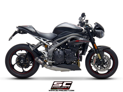 TRIUMPH SPEED TRIPLE 1050 S/RS 18-20 - CR-T MUFFLER