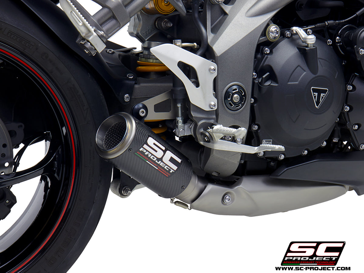 TRIUMPH SPEED TRIPLE 1050 S/RS 18-20 - CR-T MUFFLER