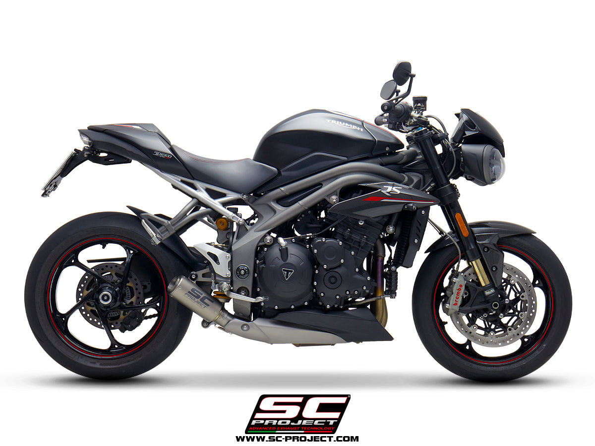 TRIUMPH SPEED TRIPLE 1050 S/RS 18-20 - CR-T MUFFLER