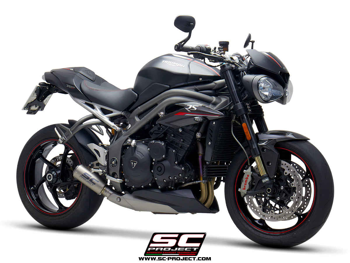 TRIUMPH SPEED TRIPLE 1050 S/RS 18-20 - CR-T MUFFLER