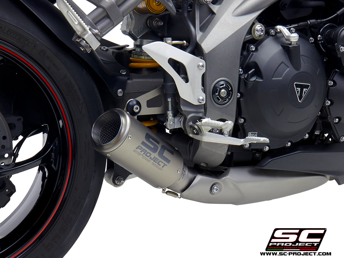 TRIUMPH SPEED TRIPLE 1050 S/RS 18-20 - CR-T MUFFLER