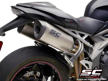 TRIUMPH SPEED TRIPLE 1050 S/RS 18-20 - PAIR OF SC1-M MUFFLERS