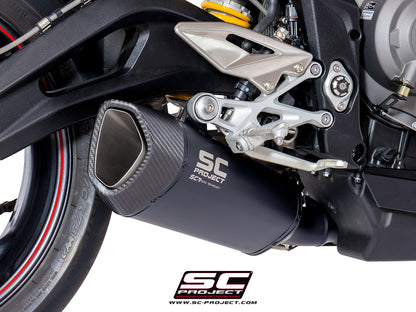 TRIUMPH STREET TRIPLE 765 S/R/RS - 17-19 - SC1-R MUFFLER