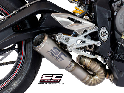 TRIUMPH STREET TRIPLE 765 S/R/RS 20-22 - CR-T MUFFLER