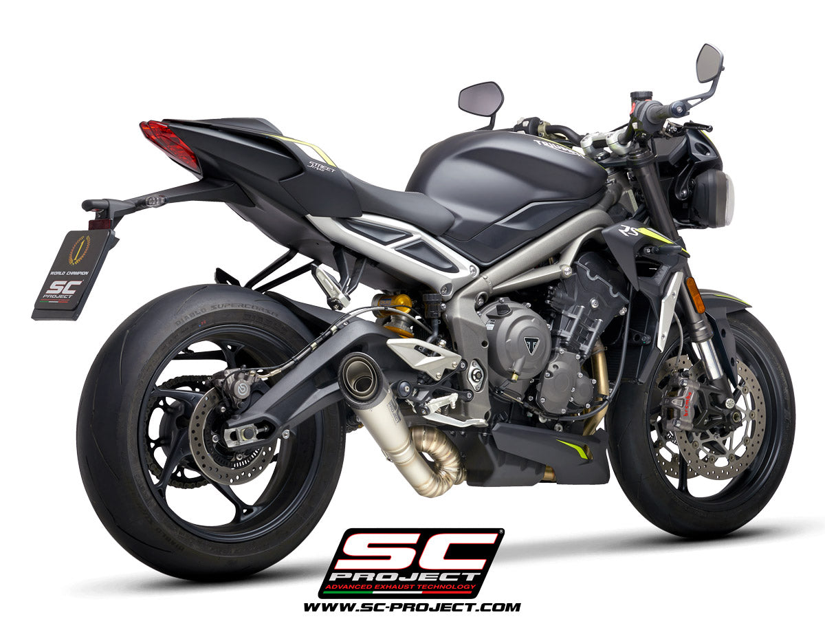 TRIUMPH STREET TRIPLE 765 S/R/RS 20-22 - S1 MUFFLER